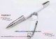 Perfect Replica Montblanc Stainless Steel Clip White Meisterstuck  Rollerball Pen (2)_th.jpg